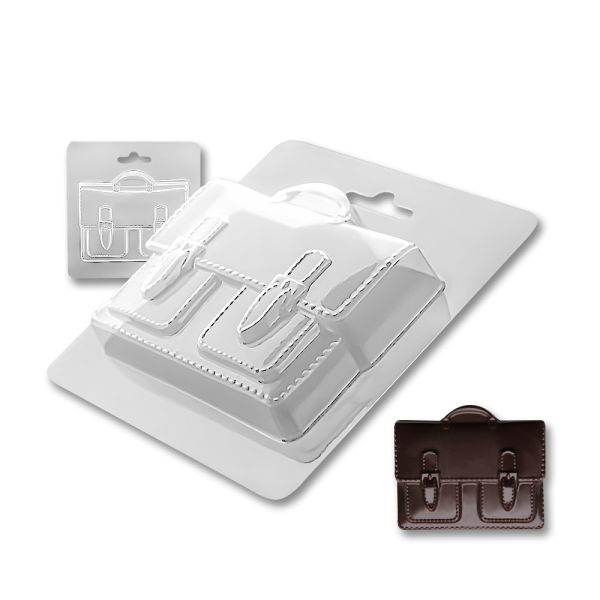 Plastic chocolate mould Briefcase, A-00001