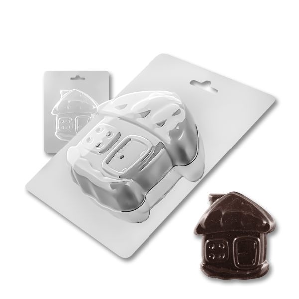 Plastic chocolate mould Hut, A-00053
