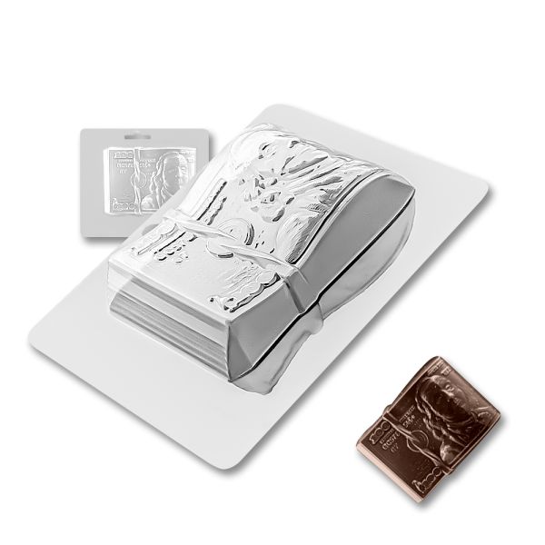 Plastic chocolate mould Pack of 100 dollars, A-00094