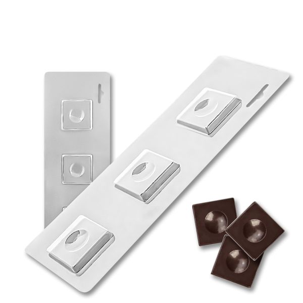 Plastic chocolate mould Stand for eggs and semi-spheres, B-00001