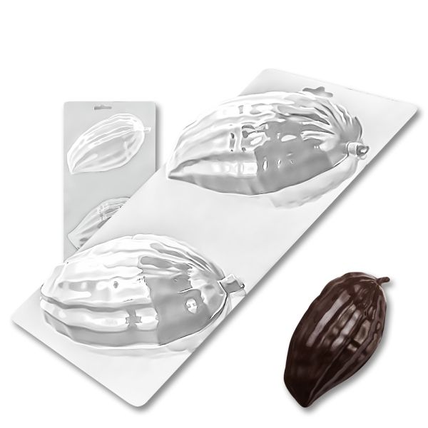Plastic chocolate mould Chocolate beans, C-00028