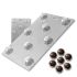Plastic chocolate mould Ruby Candies, C-00035
